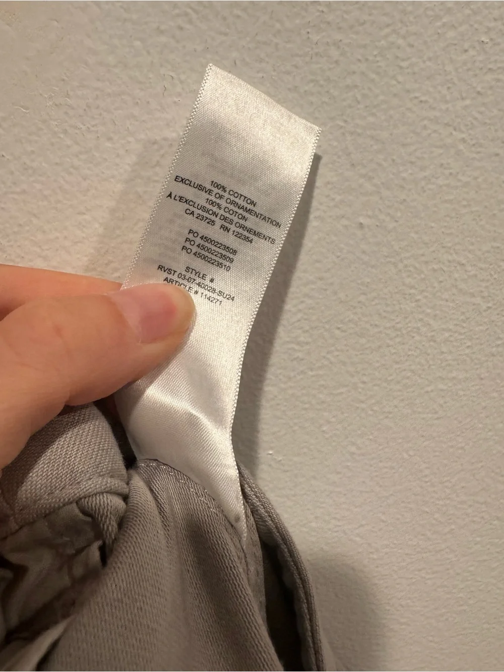 TNA Aritzia Supply Micro Cargo Skirt